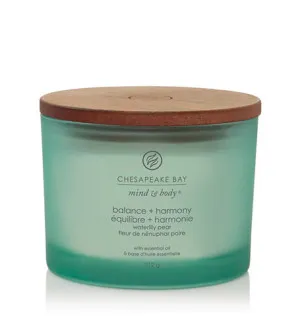 Vela aromática Chesapeake Bay Balance + Harmony con 3 mechas 312 g