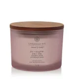 Vela aromática Chesapeake Bay Joy + Laughter con 3 mechas 312 g
