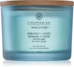 Vela aromática Chesapeake Bay Reflection + Clarity con 3 mechas 312 g