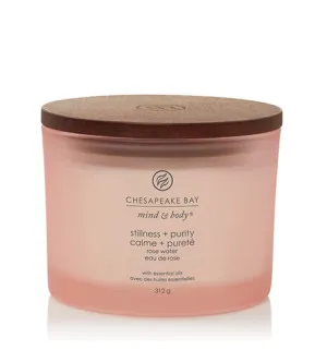 Vela perfumada Chesapeake Bay Stillness + Purity con 3 mechas 312 g