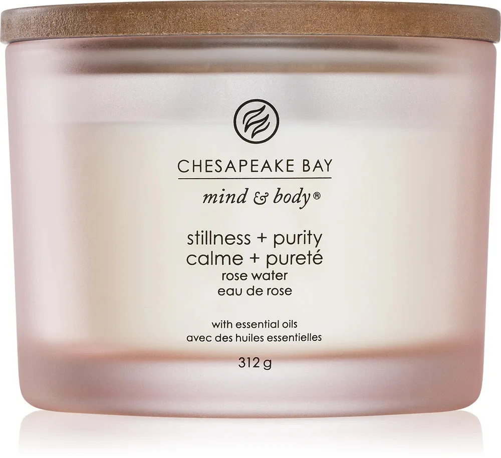 Vela perfumada Chesapeake Bay Stillness + Purity con 3 mechas 312 g
