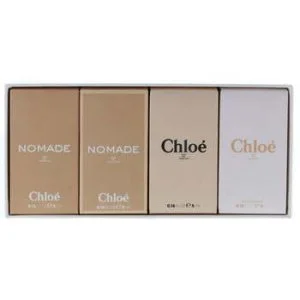 Chloé Les Parfums set de regalo agua de tocador Chloé 5 ml + agua de tocador Nomade 5 ml + Chloé 5 ml + agua de perfume Nomade para mujer