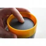 Circular Cup (227 ml) - crema/turquesa - de vasos de papel desechables
