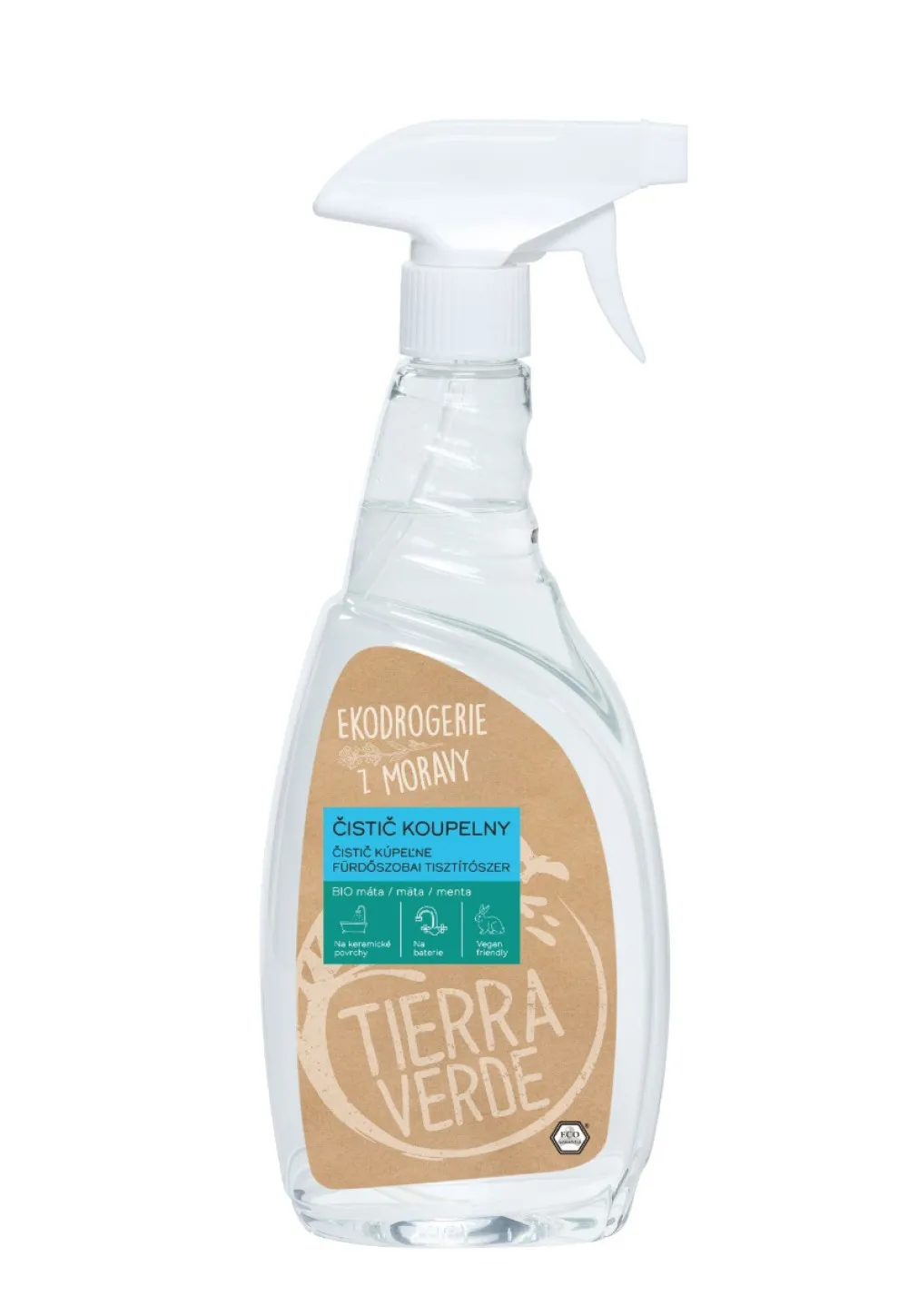 Tierra Verde Limpiador de baños con aceite esencial de menta BIO