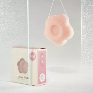 Kvitok Esponja limpiadora Konjac con arcilla rosa (cuerpo)