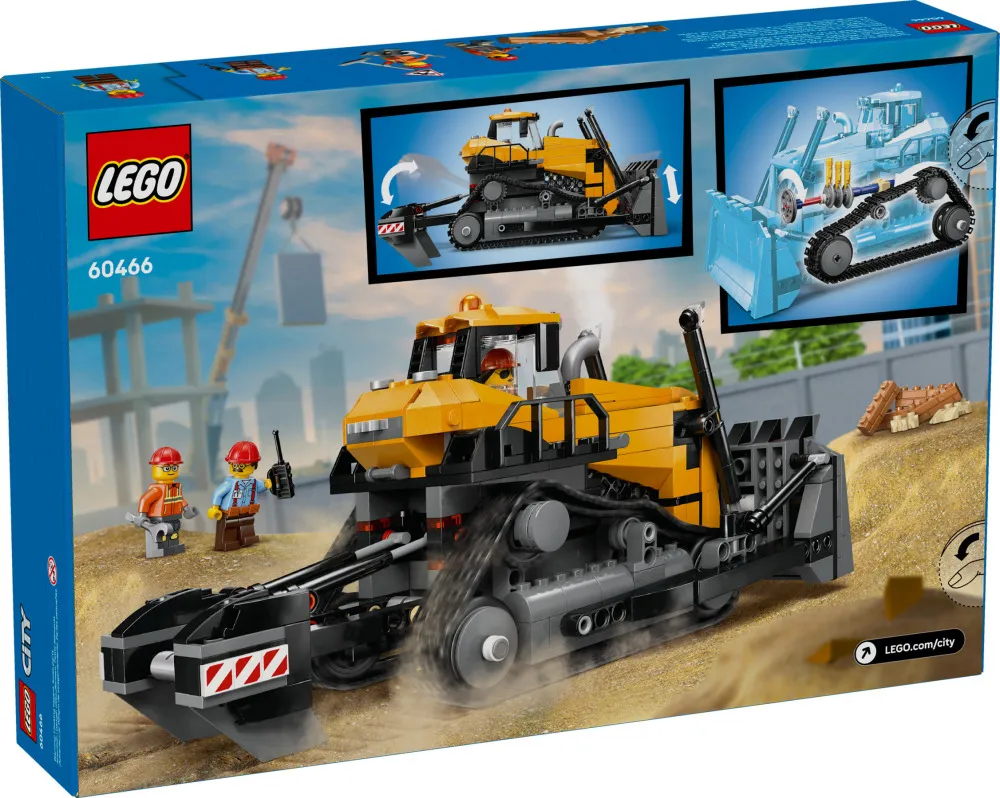 City 60466 Bulldozer amarillo