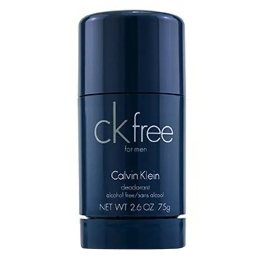 CK Free desodorante en barra para hombre 75 ml