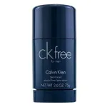 CK Free desodorante en barra para hombre 75 ml