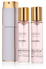Coco Mademoiselle EDT recarga 2 x 20 ml + EDT recarga con pulverizador 20 ml W 60 ml