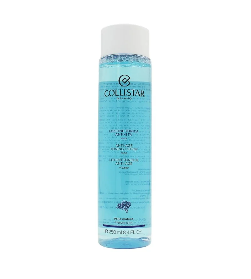 Loción tónica antiedad iluminadora con efecto antiarrugas 250 ml