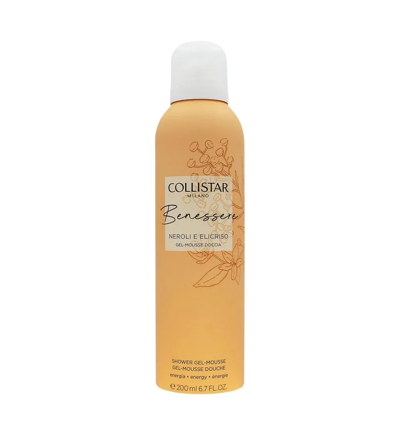 Benessere Neroli y Helicriso espuma de ducha con textura de gel 200 ml