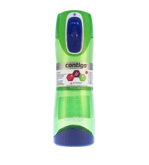 Contigo Swish botella deportiva con tapón inteligente para niños Citron
