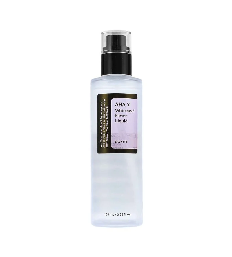 AHA7 Whitehead Power Liquid esencia exfoliante para piel con hiperpigmentación 100 ml