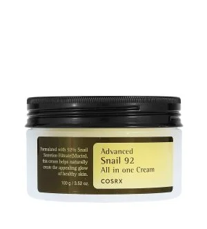 Cosrx Advanced Snail 92 All In One Cream crema regeneradora intensiva con extracto de caracol 100 g