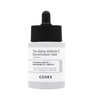 Cosrx Sérum para el cuidado de la decoloración Alpha-Arbutin 2 sérum iluminador con alfa-arbutina