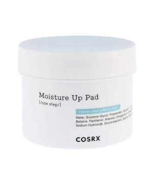Cosrx One Step Moisture Up Pad discos exfoliantes faciales con efecto hidratante 70 uds.