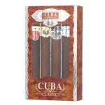 Cuba Cuba Set Yellow 35 ml + EDT Blue 35 ml + EDT Red 35 ml + EDT Orange Eau de Toilette para hombre