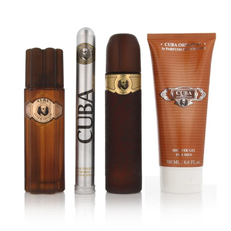 Cuba Gold 100 ml + EDT 35 ml + AS 100 ml + SG eau de toilette para hombre
