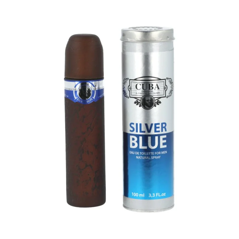 Cuba Silver Blue Eau de Toilette para hombre