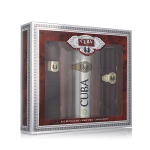Cuba Gold EDT 100 ml + AS 100 ml + DEO en spray 200 ml M