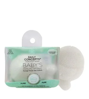 Daily Concepts Baby's Pure Konjac Sponge esponja de baño para niños