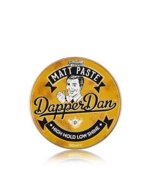 Dapper Dan Matt Paste pasta de peinado mate de fijación fuerte y flexible