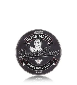 Dapper Dan Ultra Matte Clay pomada de arcilla de fijación extra fuerte con efecto seco