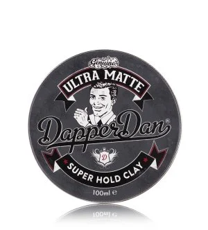 Dapper Dan Ultra Matte Clay pomada de arcilla de fijación extra fuerte con efecto seco