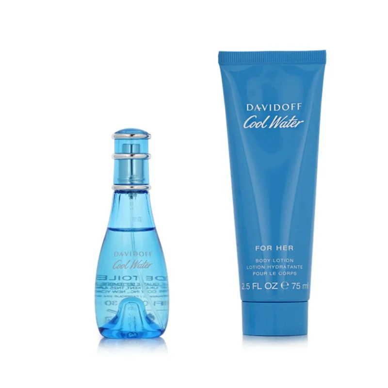Davidoff Cool Water for Women Eau de Toilette para mujer 30 ml + loción corporal