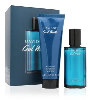 Davidoff Cool Water set de regalo 40 ml + gel de ducha eau de toilette para hombre