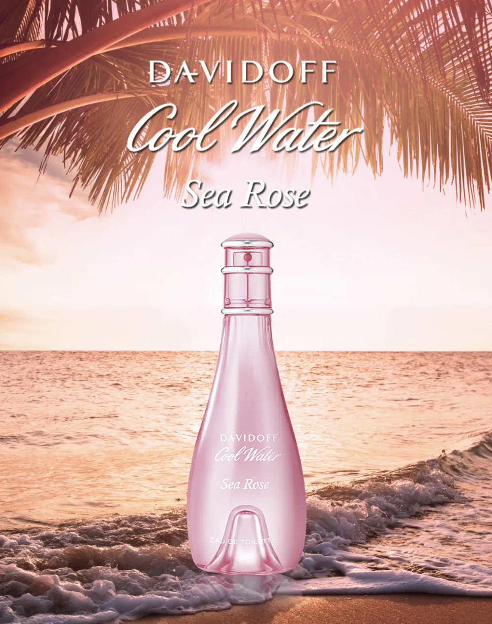 Cool Water Sea Rose agua de tocador para mujer 30 ml