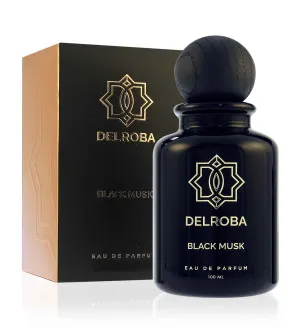 Delroba Black Musk agua de perfume para hombre 100 ml