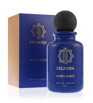 Delroba Sweet Amber agua de perfume para hombres 100 ml