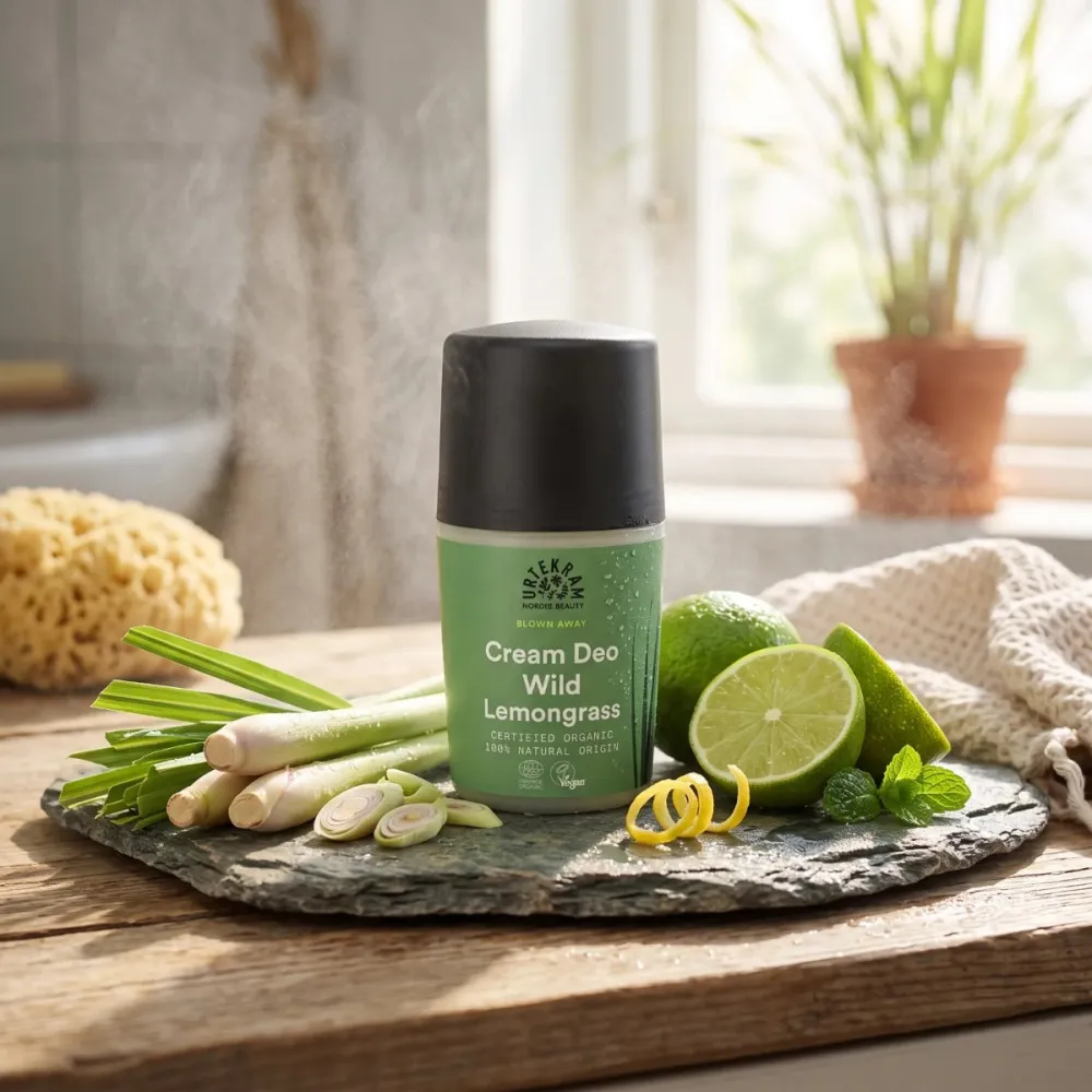 Urtekram Desodorante roll on crema hierba limón 50 ml BIO