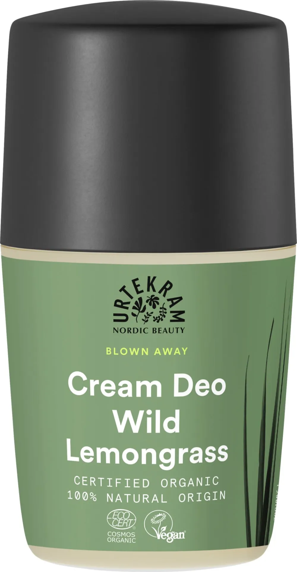 Urtekram Desodorante roll on crema hierba limón 50 ml BIO
