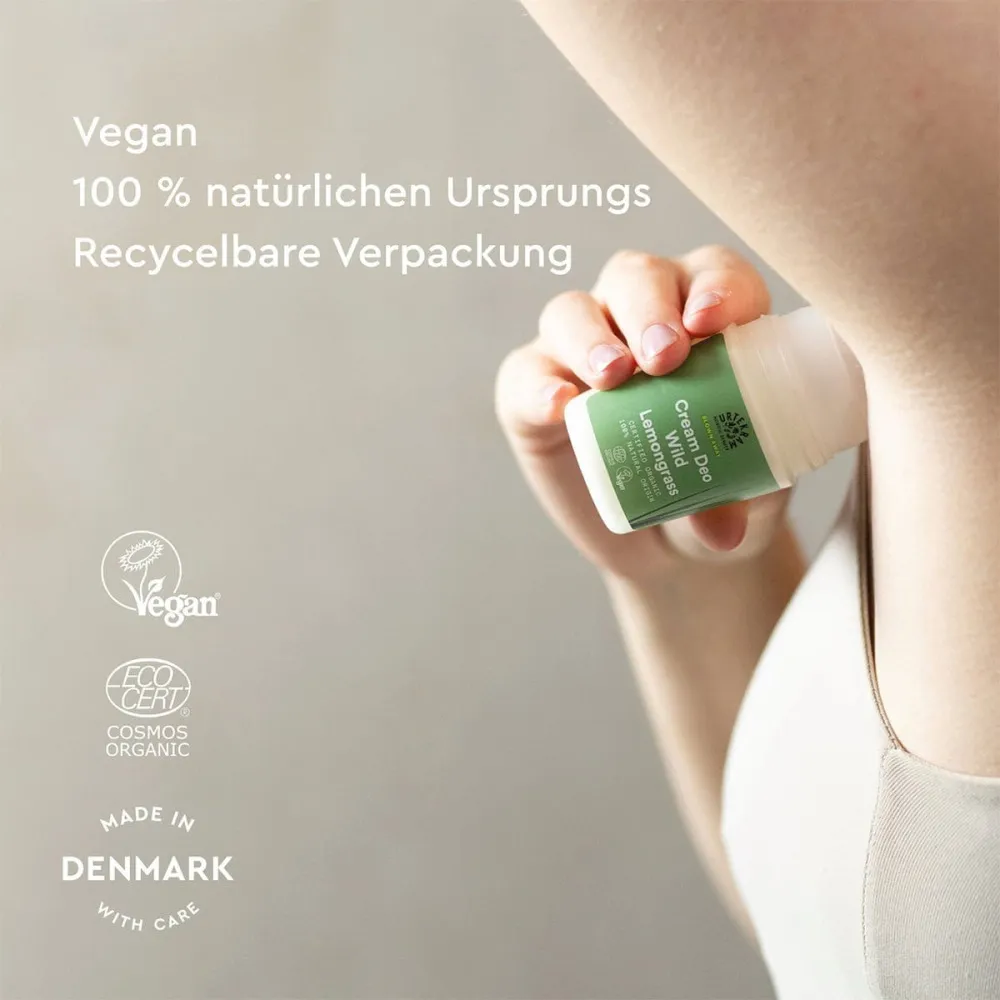 Urtekram Desodorante roll on crema hierba limón 50 ml BIO