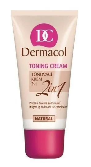 Crema tonificante 2 en 1 - Natural 30 ml
