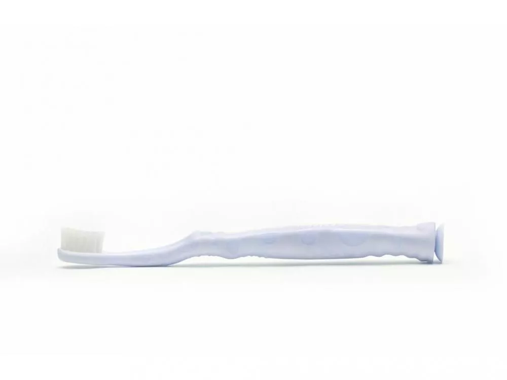 Nano-b Cepillo de dientes infantil con plata - azul