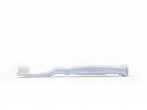 Nano-b Cepillo de dientes infantil con plata - azul