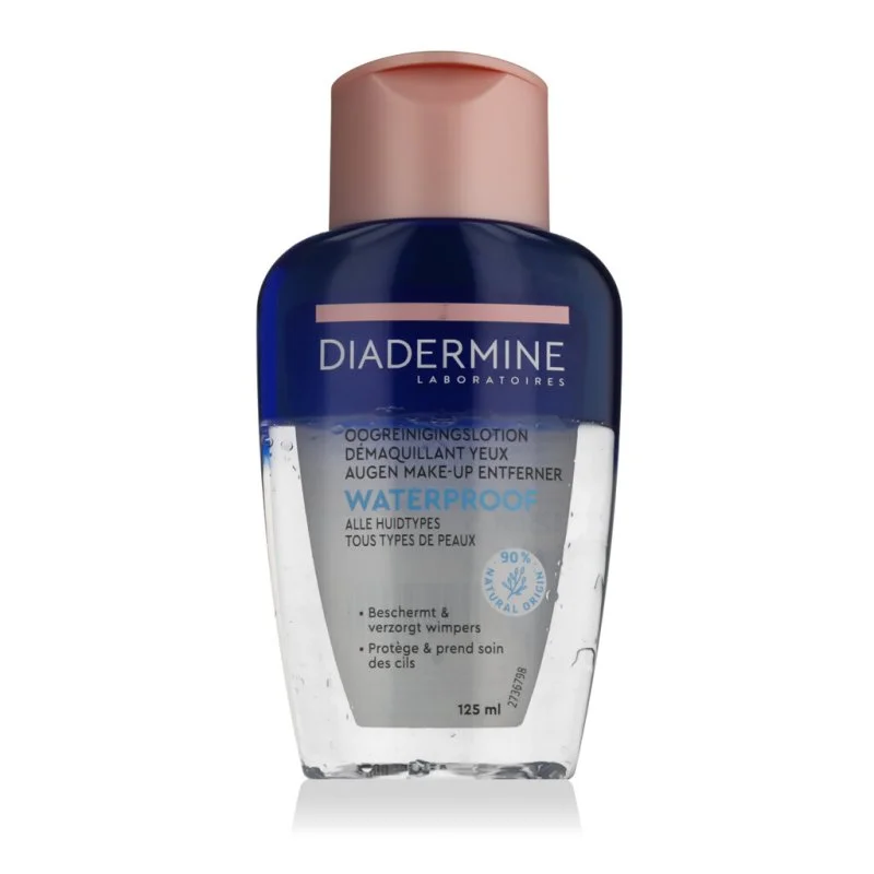 Diadermine Desmaquillante de Ojos para Maquillaje Resistente al Agua 125 ml