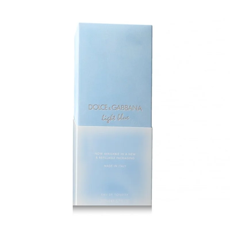 Dolce & Gabbana Light Blue 2025 agua de tocador recargable para mujer 200 ml