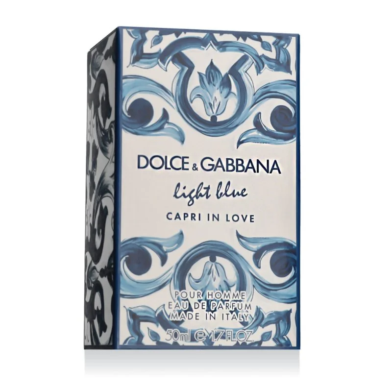 Dolce & Gabbana Light Blue Capri In Love Pour Homme eau de parfum para hombre 50 ml
