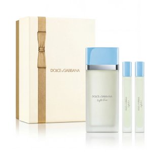Dolce & Gabbana Light Blue Eau de Toilette 100 ml + 2 x EDT MINI para mujer