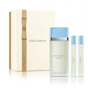 Dolce & Gabbana Dolce & Gabbana Light Blue Eau de Toilette 100 ml + 2 x EDT MINI para mujer