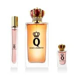 Q by Dolce & Gabbana 100 ml + EDP MINI 10 ml + EDP MINI Eau de Parfum para mujer 5 ml