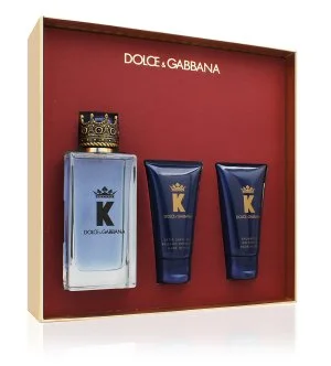 Dolce & Gabbana K by Dolce & Gabbana estuche Eau de Toilette 100 ml para hombre + bálsamo after shave 50 ml + gel de ducha