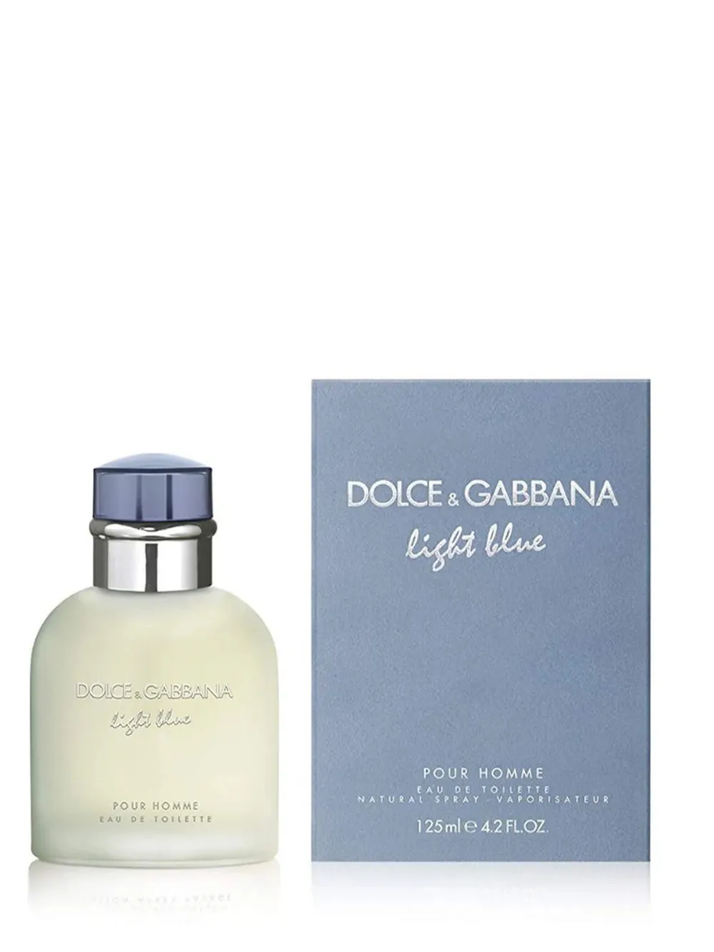 Light Blue Pour Homme agua de tocador para hombres 125 ml