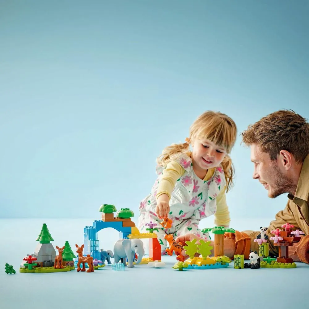 DUPLO® 10446 Familias de animales salvajes 3 en 1