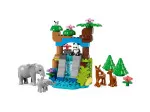 DUPLO® 10446 Familias de animales salvajes 3 en 1