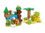 DUPLO® 10446 Familias de animales salvajes 3 en 1